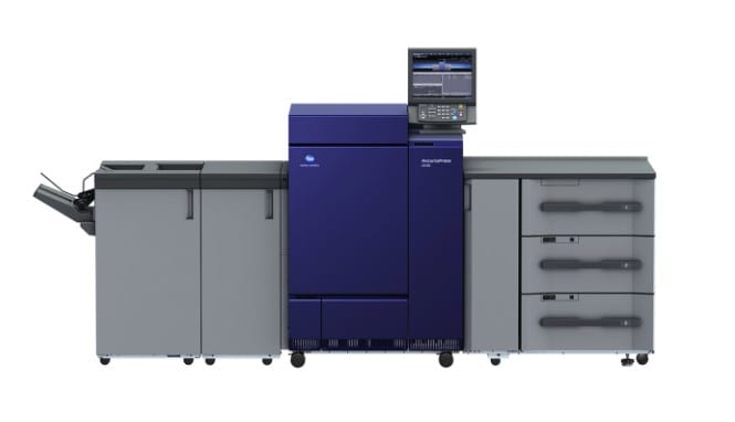 Máy in KONICA C6085 sử dụng trong in ấn công nghiệp