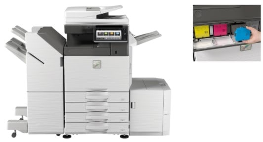 cài đặt scan cho máy photocopy Sharp