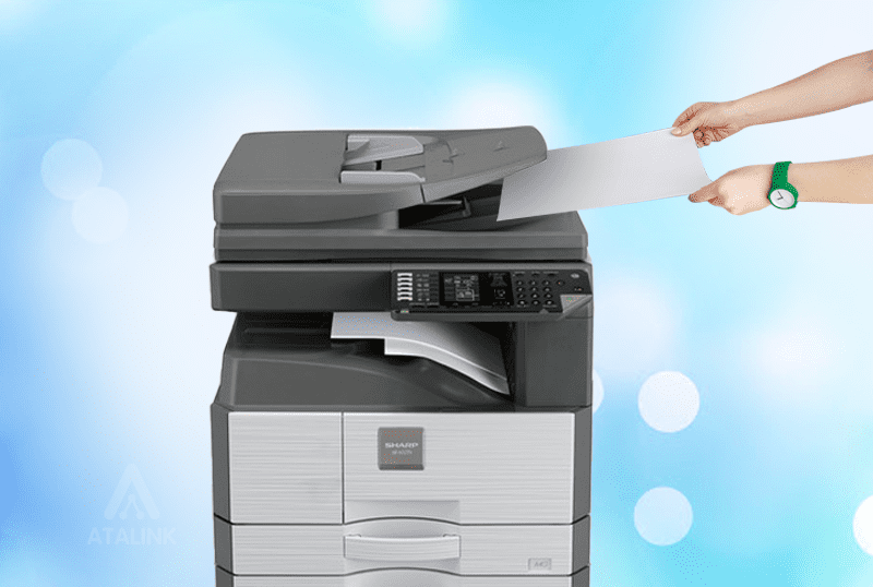 Hướng dẫn cách cài đặt scan cho máy photocopy Sharp